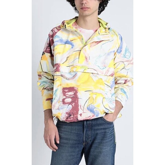 LEVI'S STOCKTON ANORAK Jackets Men’s Dry Water Repellent Multicolor Size M New - Picture 2 of 13